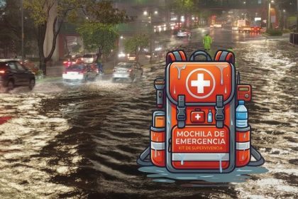 mochila de emergencia lluvias