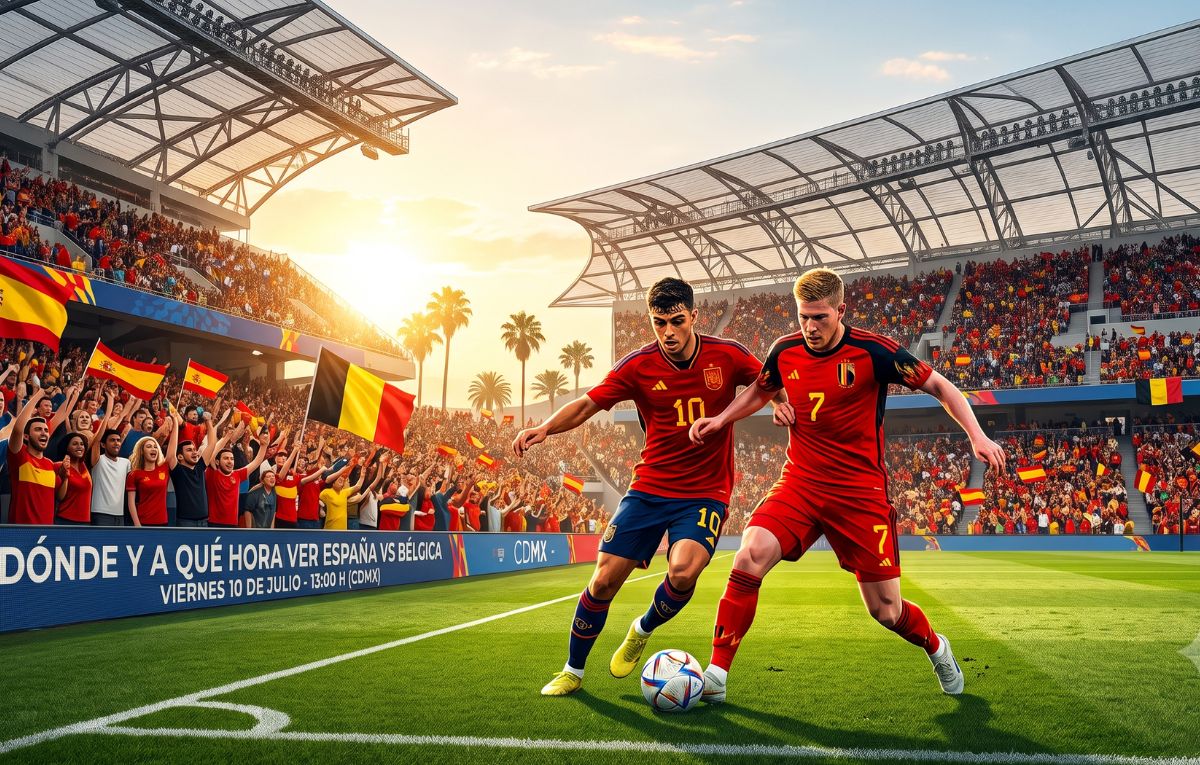 Dónde ver el partido de España vs Bélgica | IA