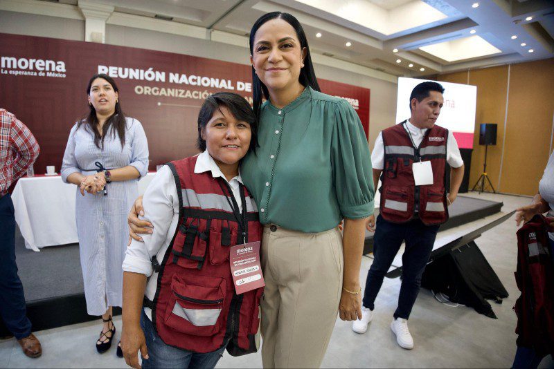 ariadna montiel dirigente nacional morena