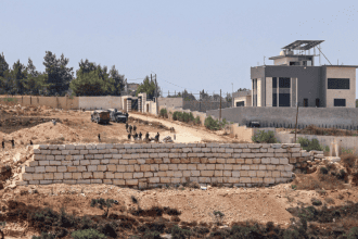 Asentamientos israelís en Cisjordania. Foto: AFP