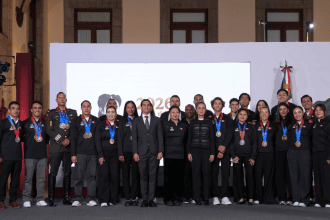 Sheinbaum confirma aumento de becas a deportistas. Foto: Gobierno Federal