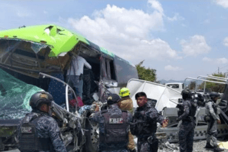 choque guardia nacional autobus chiapas