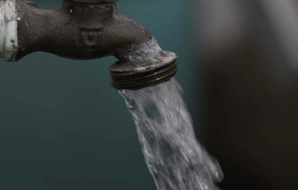 corte de agua