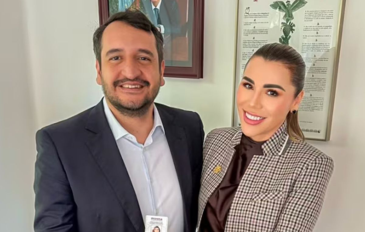 Marina del Pilar y Andy López Beltrán