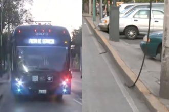robo cable trolebus