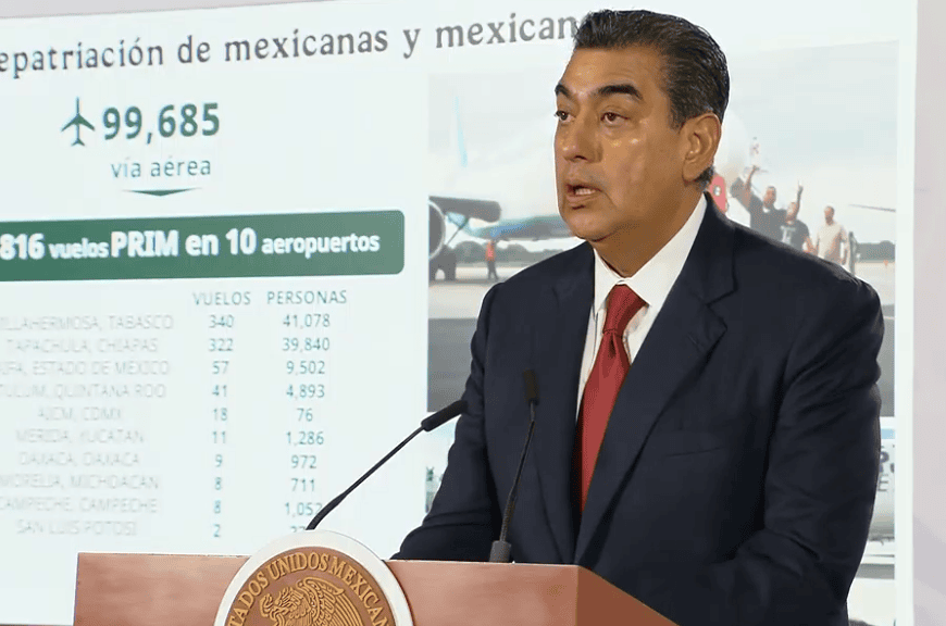 sergio salomón céspedes titular del inm méxico te abraza