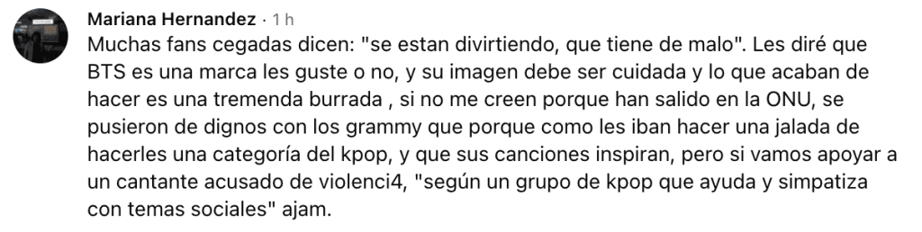 bts fans atacan integrantes asistir concierto chris brown