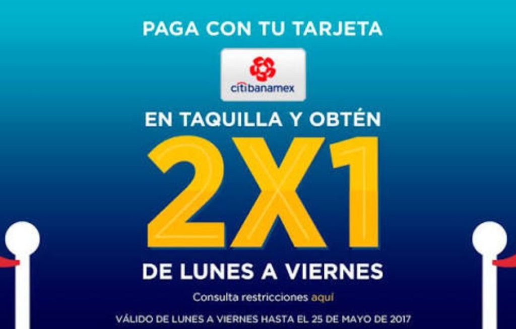 citibanamex cine 2x1