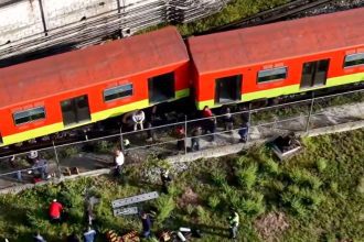 metro descarrilamiento tren linea 3 14 agosto