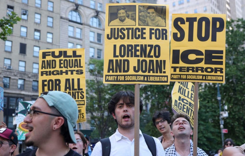 piden justicia migrante mexicano lorenzo salgado ice